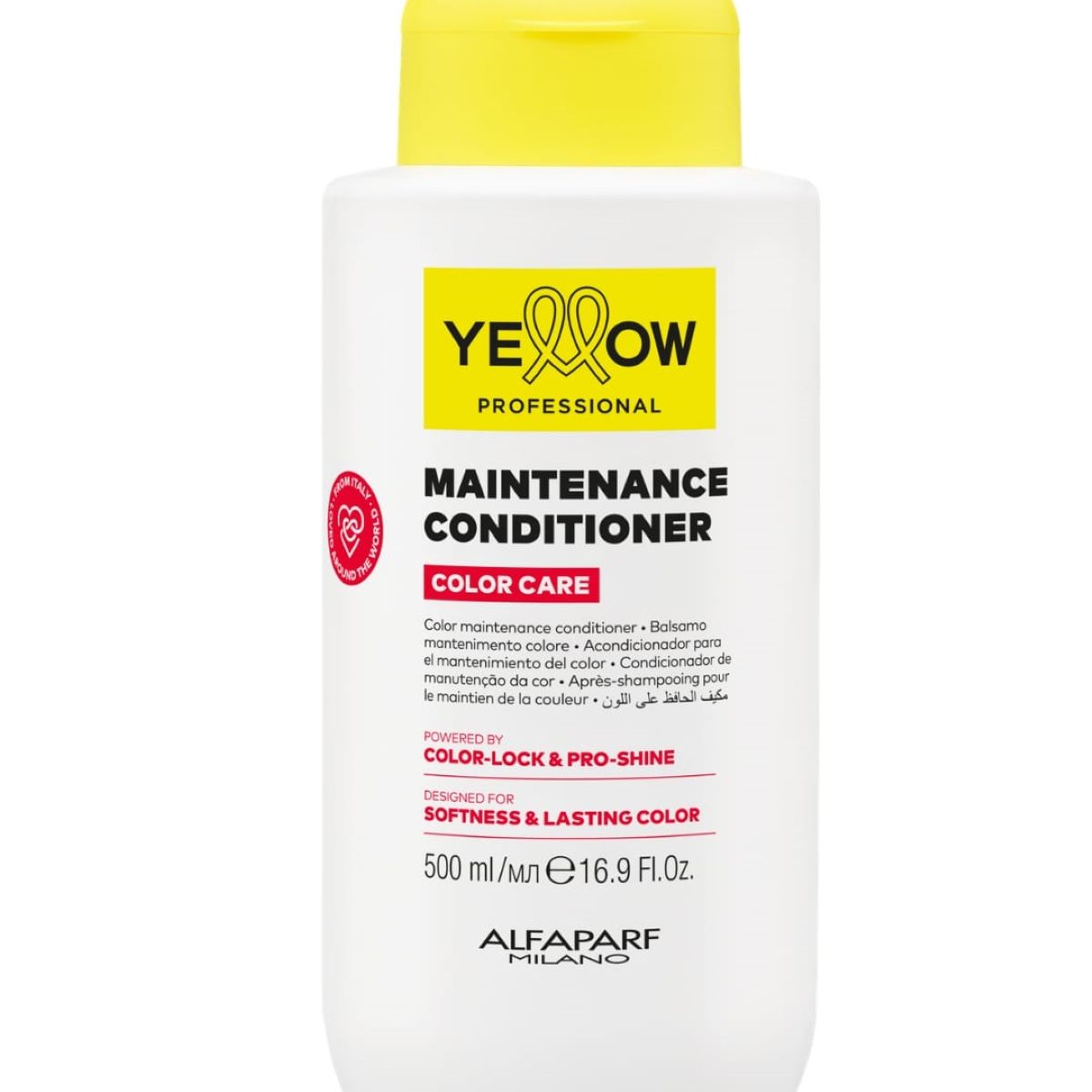 ALFAPARF MILANO - SHAMPOO CUIDADO DEL COLOR YELLOW COLOR CARE 500 ML