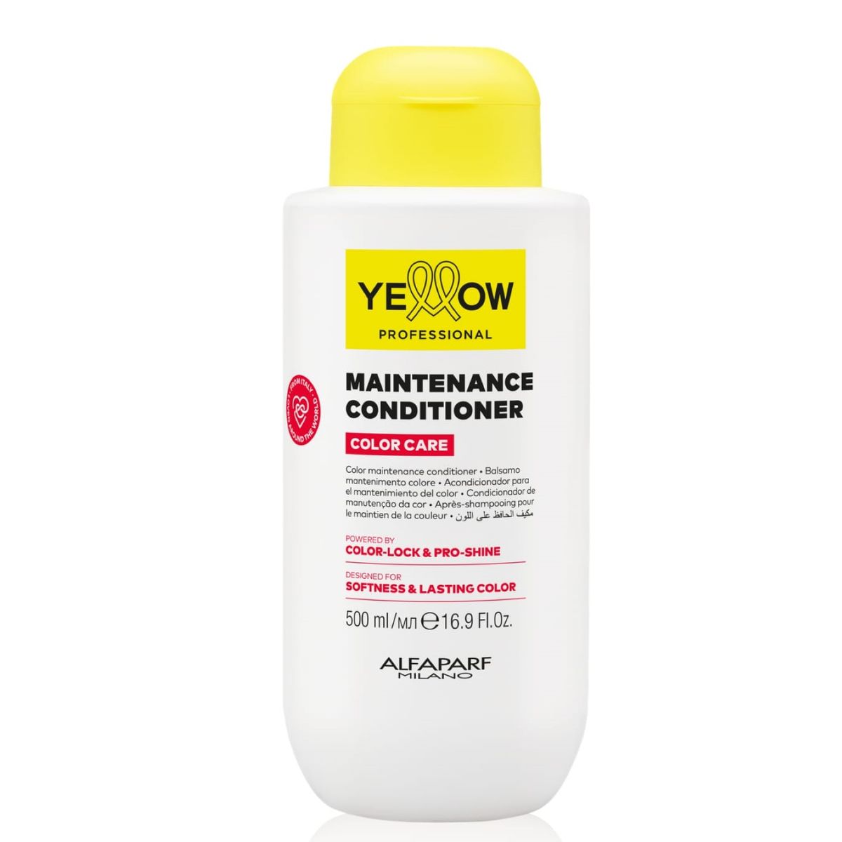 ALFAPARF MILANO - SHAMPOO CUIDADO DEL COLOR YELLOW COLOR CARE 500 ML