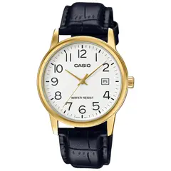 CASIO - RELOJ MTP-V002GL-7B2UDF CLASICO DORADO