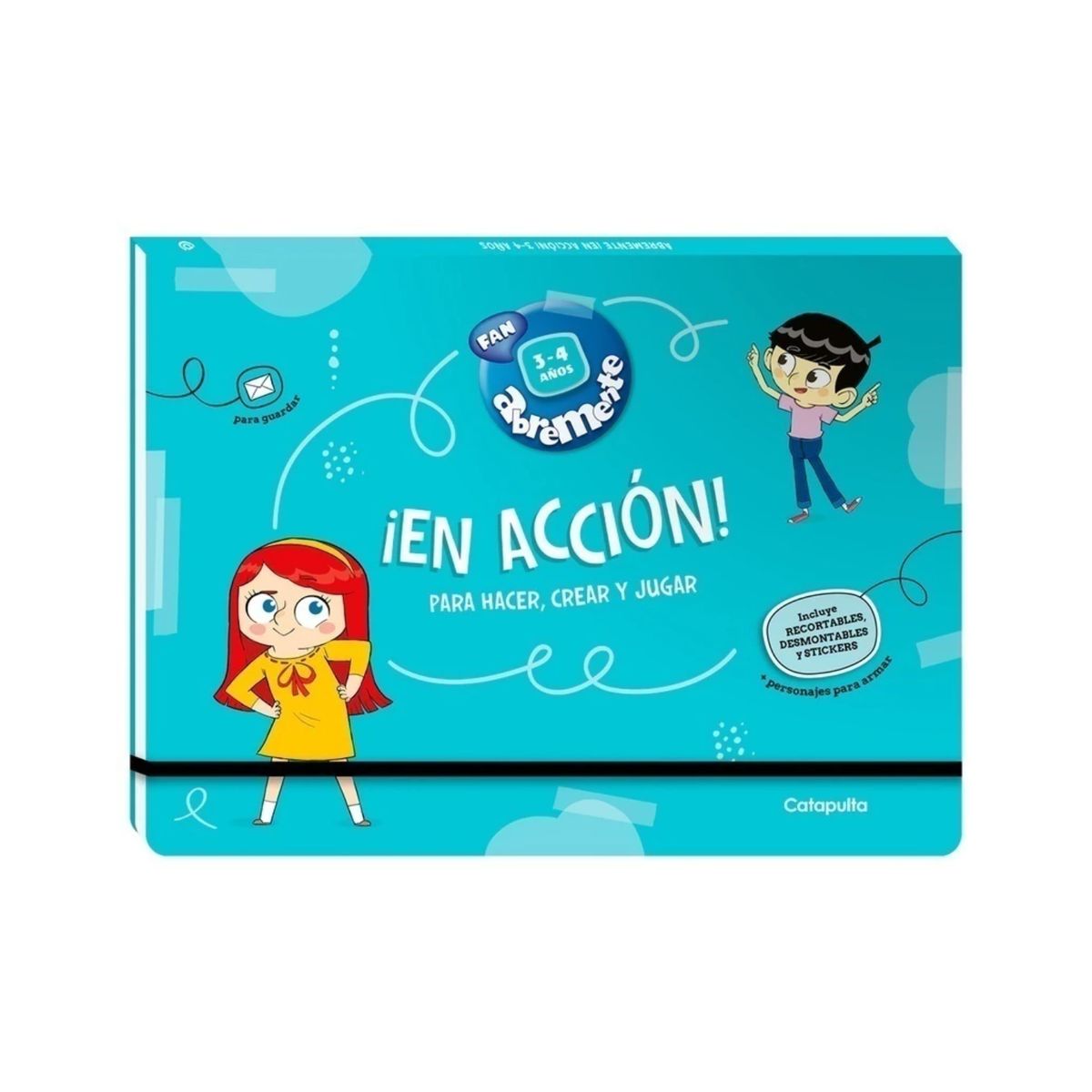 CATAPULTA EDITORES - Abremente ¡En Acción! 3-4 Años