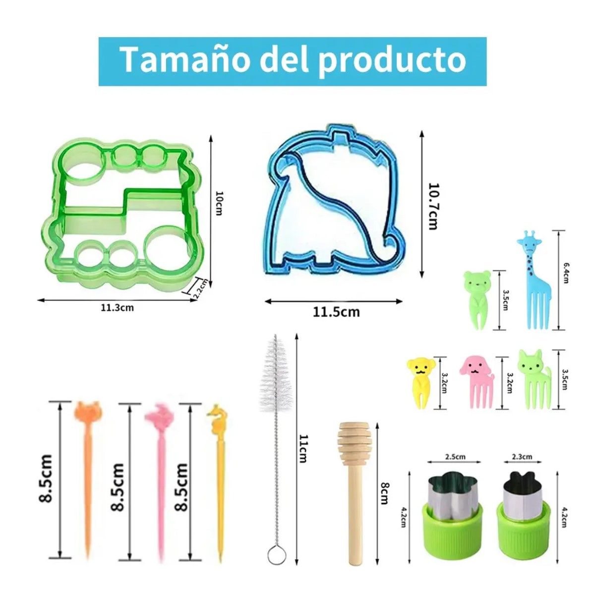 GENERICO - Kit 50 Para Hacer Sándwiches Con Cortador De Pan Para Niños BELUG
