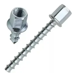 GENERICO - PERNO TACO ANCLAJE ANTISISMICO ATORNILLADO ZINCADO 3/8 x 2 1/8 (10U)