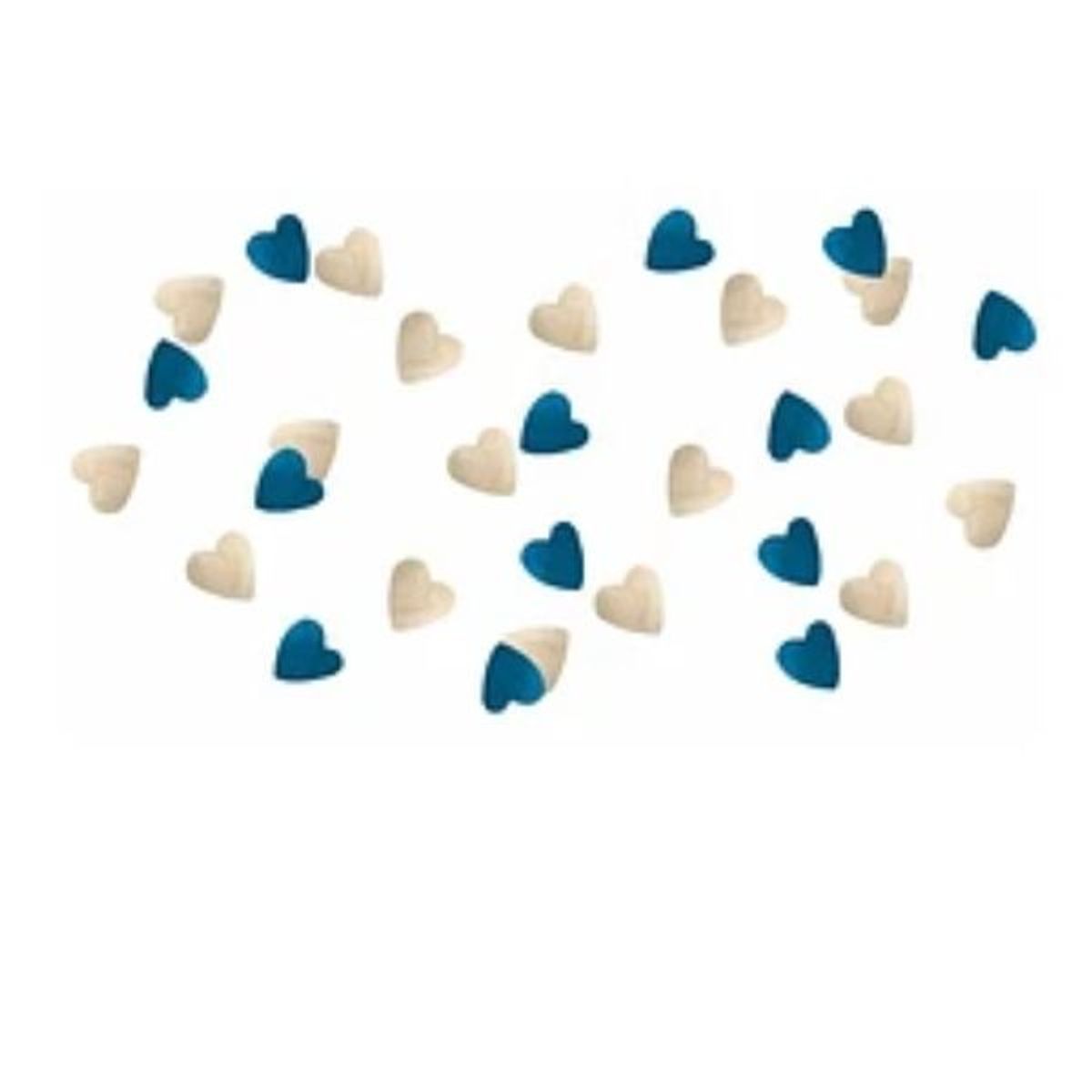 GENERICO - Papel anti fuego corazón blancoceleste