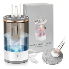 GENERICO - Máquina Limpiadora De Brochas Pinceles De Maquillaje
