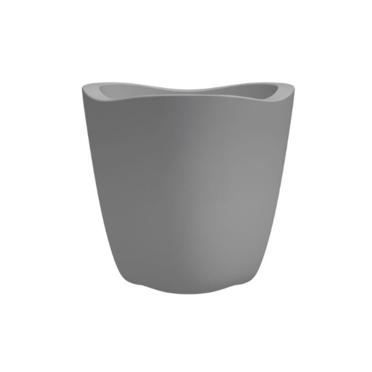 FLORIDIS - MACETERO CEMENTO MODELO TRYAS JARDIN 18CM ALTO