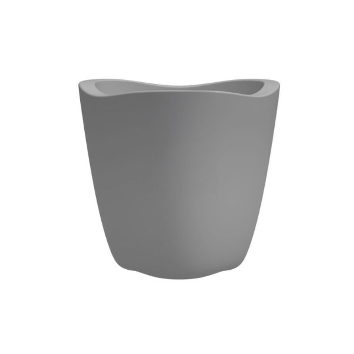 FLORIDIS - MACETERO CEMENTO MODELO TRYAS JARDIN 18CM ALTO