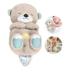VERCI - Peluche Nutria Que Respira Música Y Luces Ragalo Para Niños