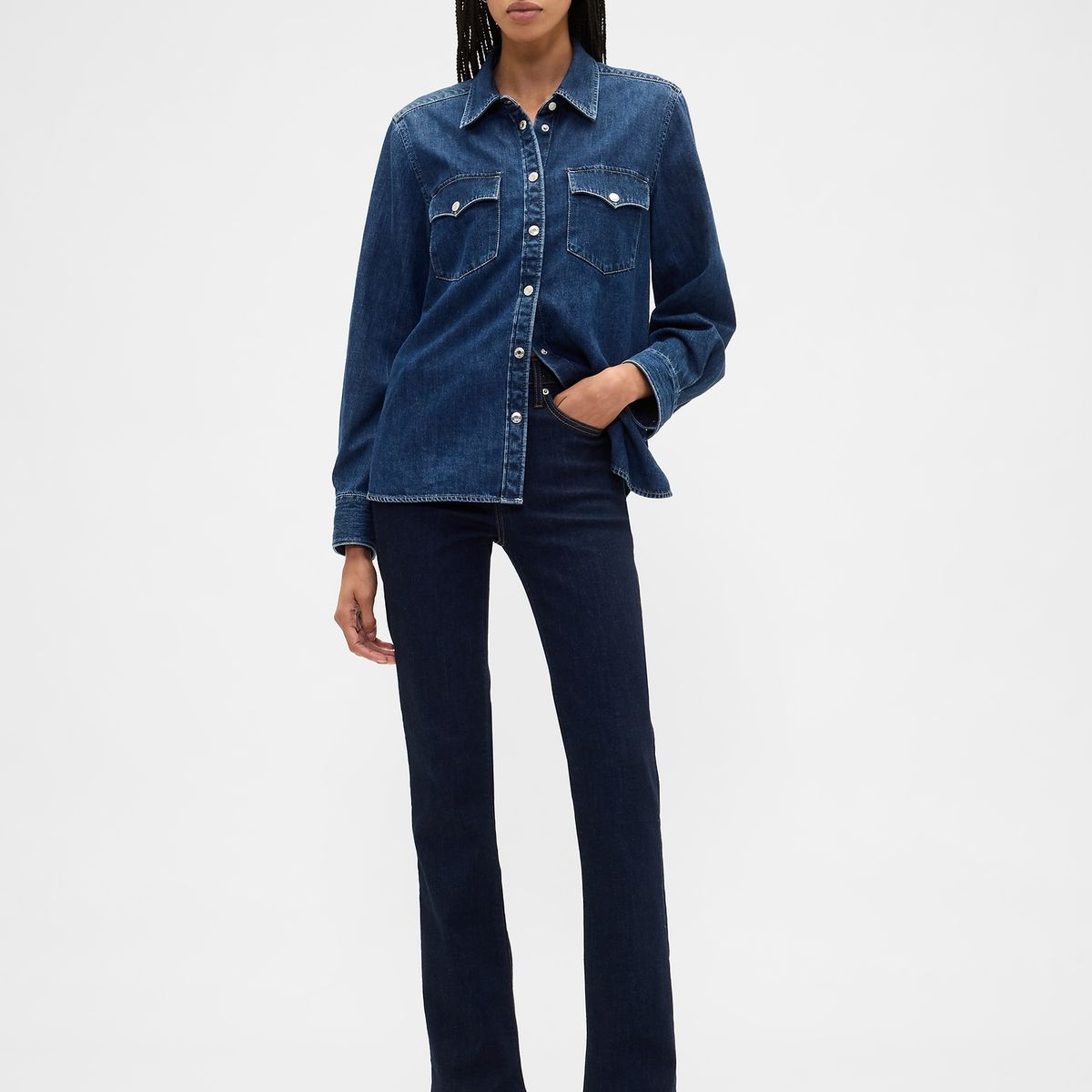 GAP - Jeans Mujer Boot Azul Gap