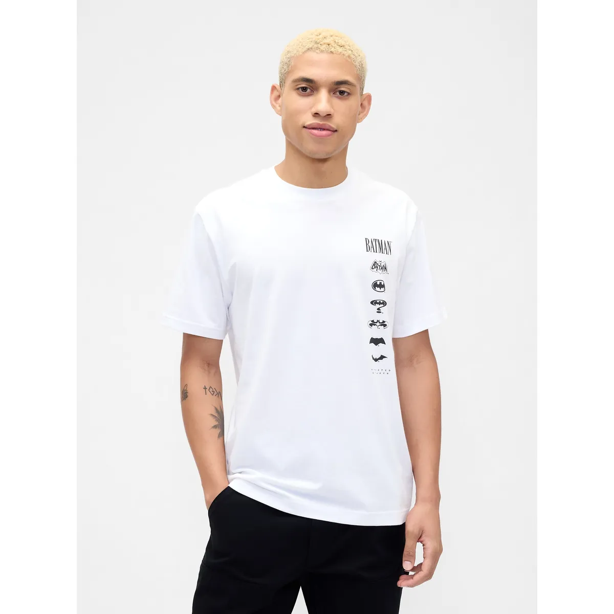 GAP - Polera Hombre Manga Corta Beige Gap