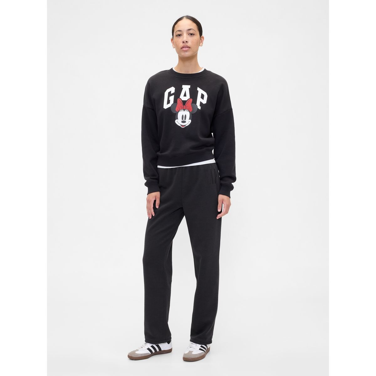 GAP - Pantalón Mujer Gap Buzo Logo Negro
