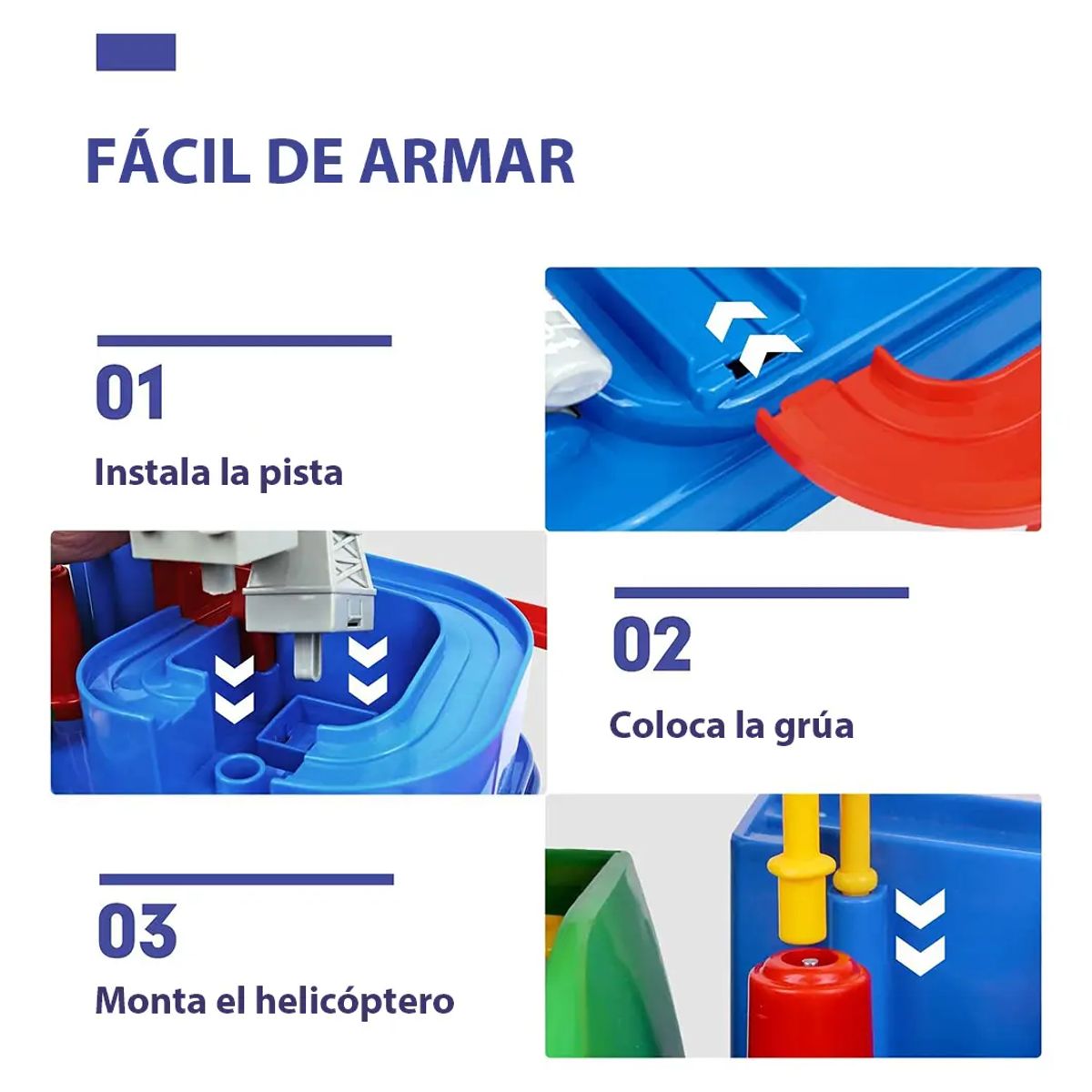 VERCI - Pista De Autos Interactiva Aventura Juguete Educativo Ni?os