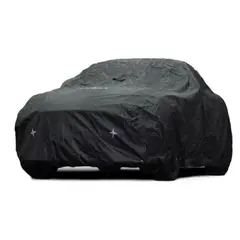 GENERICO - Cobertor Funda Para Auto Gris Oscuro Wagen Covers Deluxe Sedan L BELUG
