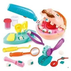 GENERICO - Juego Dentista De Plasticina Para Niños Juguete Didáctico