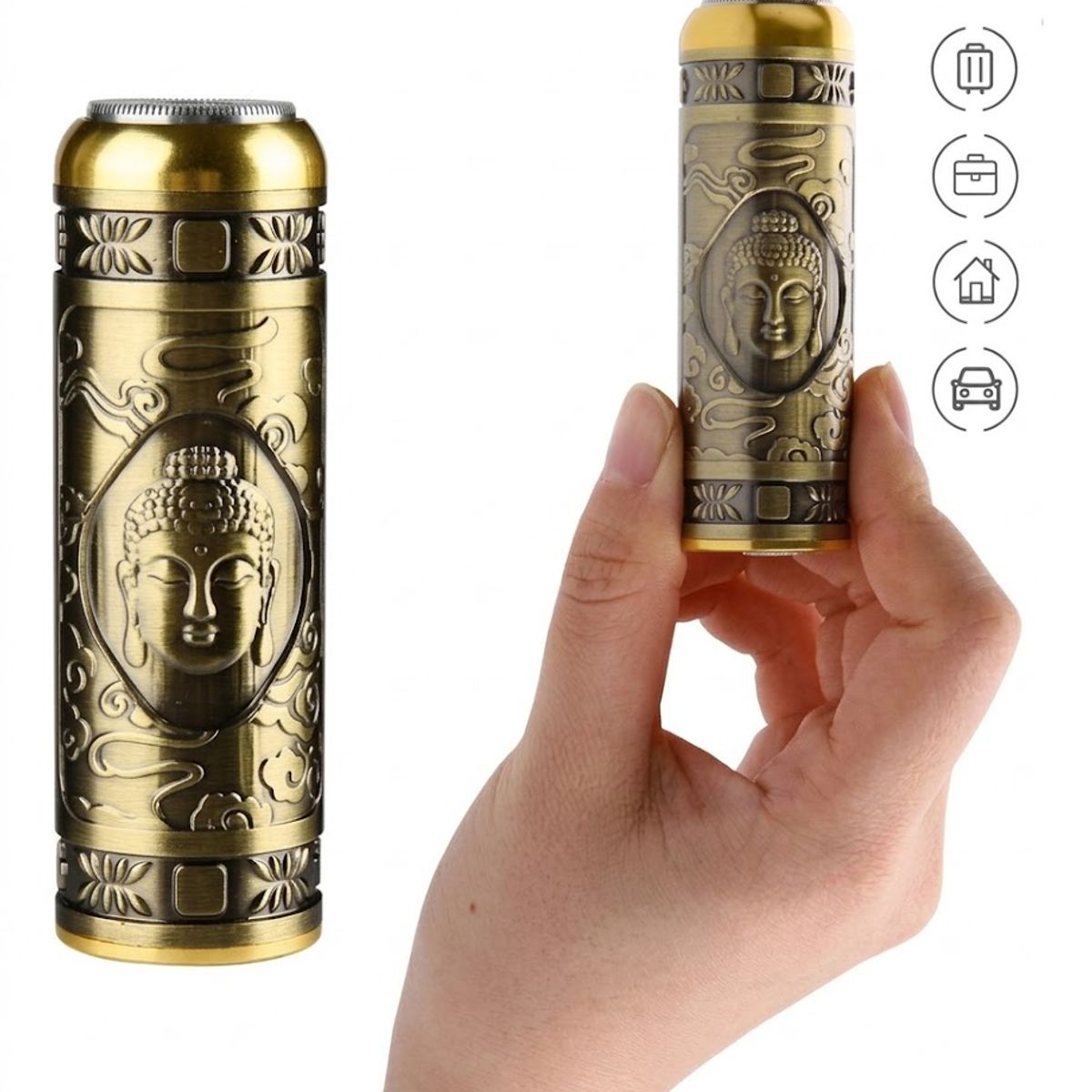 GENERICO - Mini afeitadora eléctrica portátil