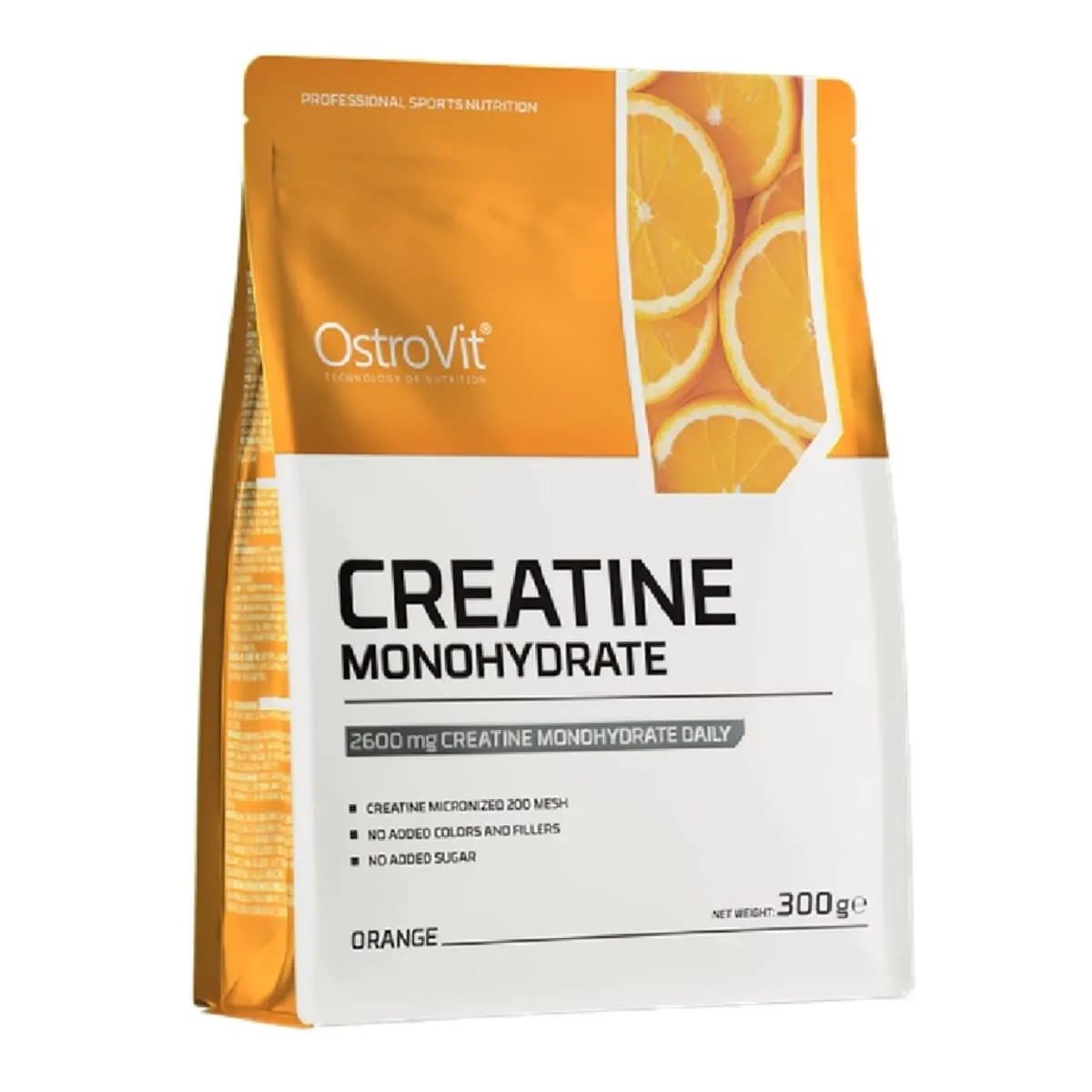 OSTROVIT - Creatina Monohidratada Ostrovit 300 Grs - NARANJA