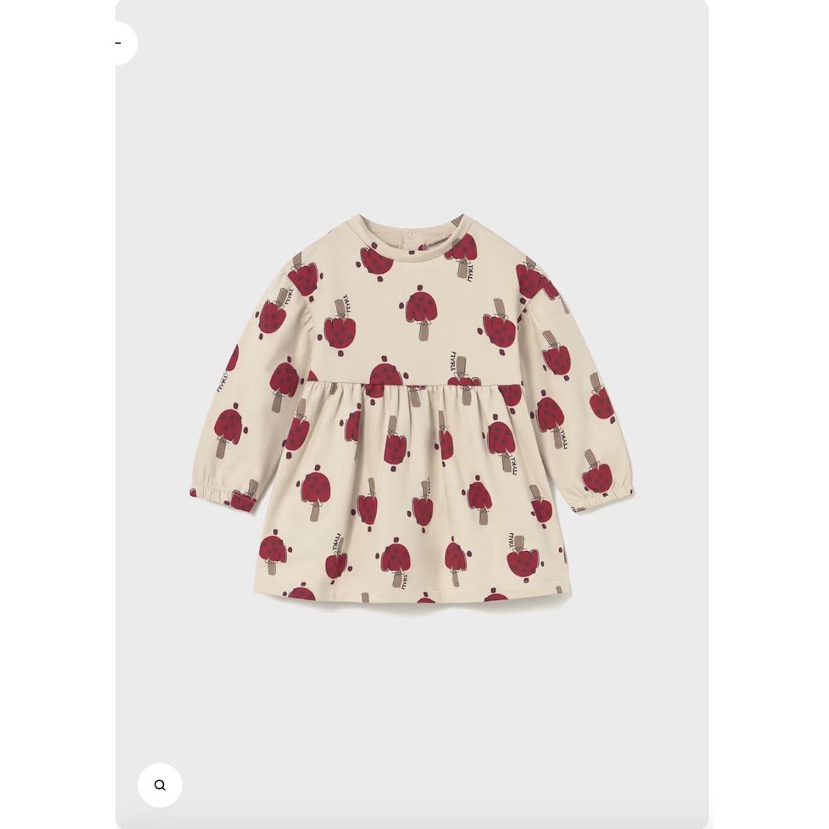 MAYORAL - Vestido felpa estampado