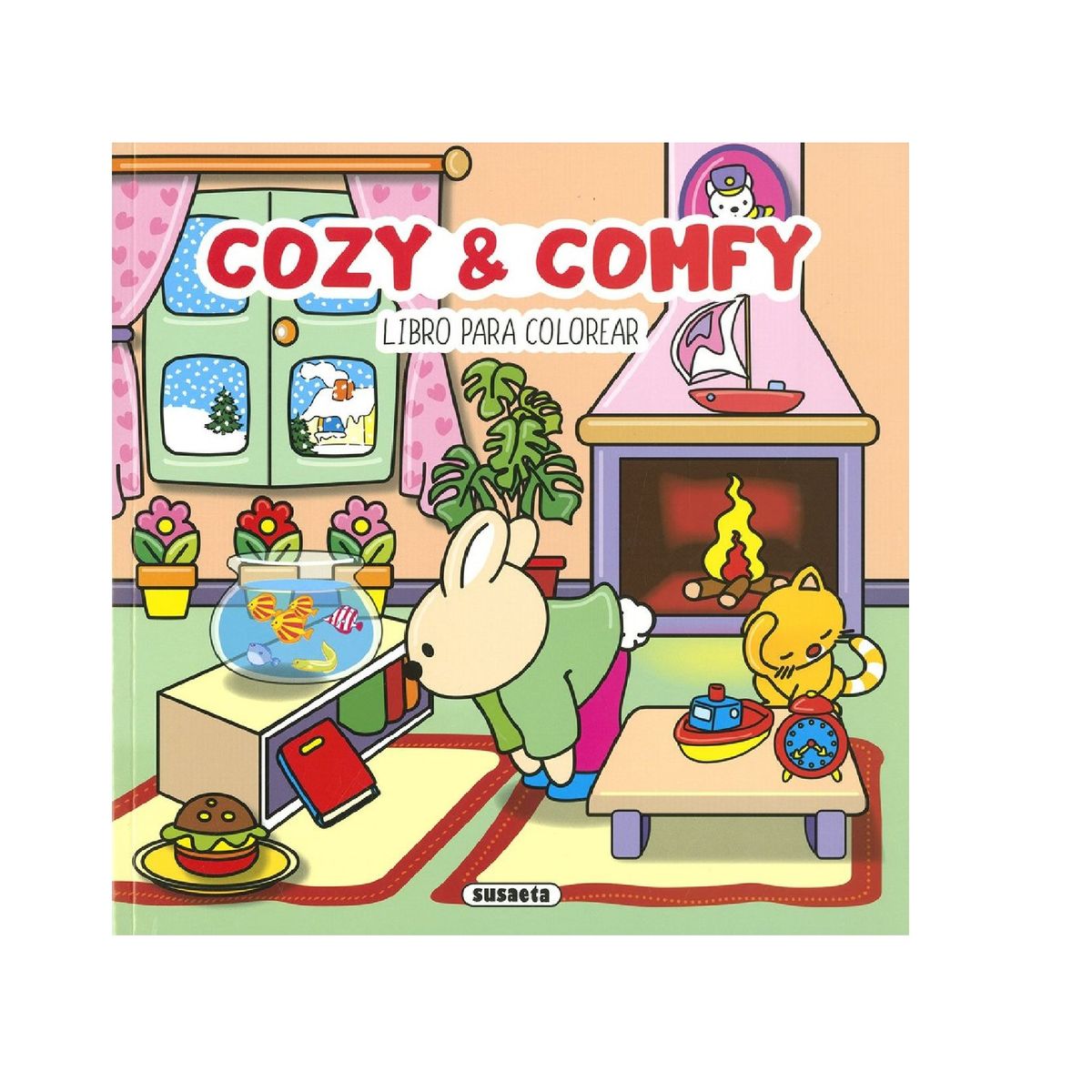 SUSAETA - COZY & COMFY LIBRO PARA COLOREAR 1