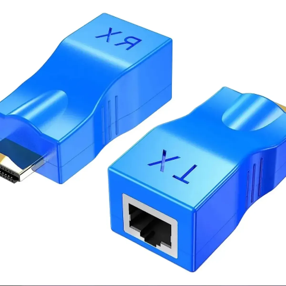 GENERICO - Adaptador Extensor Hdmi Cat 5e/6 Cable Rj45 30 Metros 4k-2k