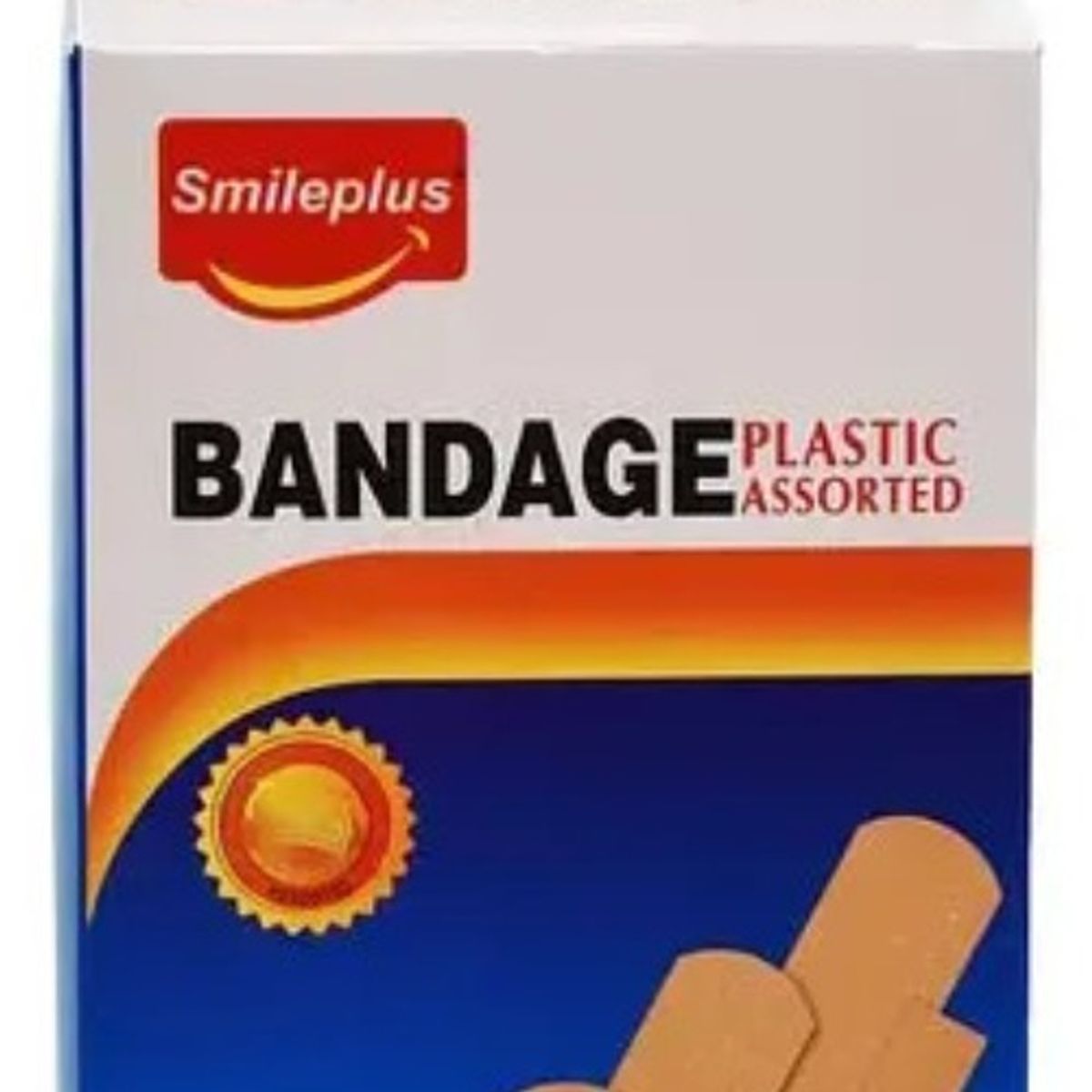 GENERICO - X10 Pack 50 Parche Curita 4 Tamaños Aprueba De Agua