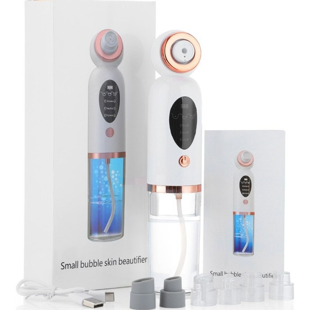 GENERICO - Removedor Puntos Negros Extractor Limpieza Espinillas Facial