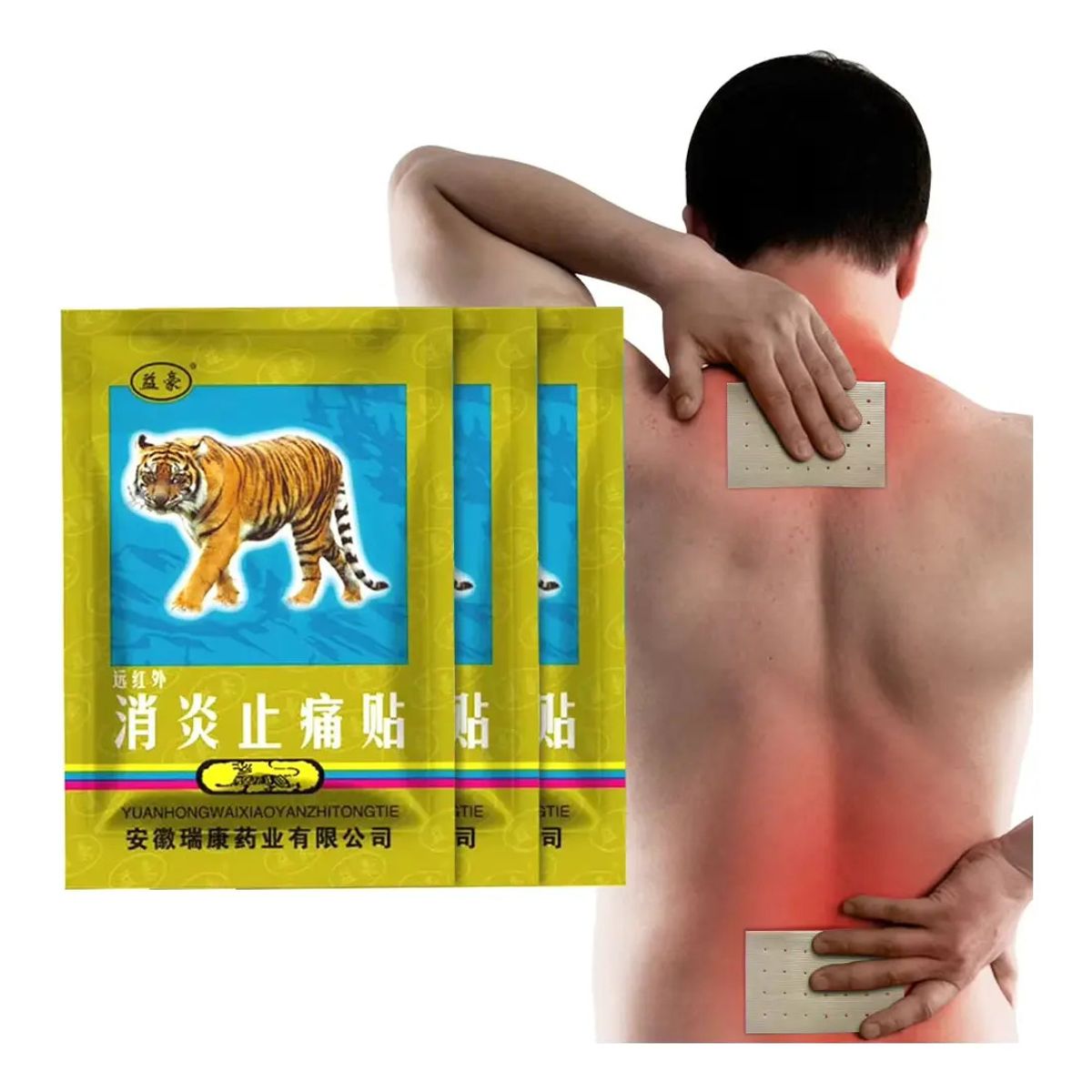 GENERICO - 24 Parches Alivio Artritis Calor Dolores Musculares Lumbares