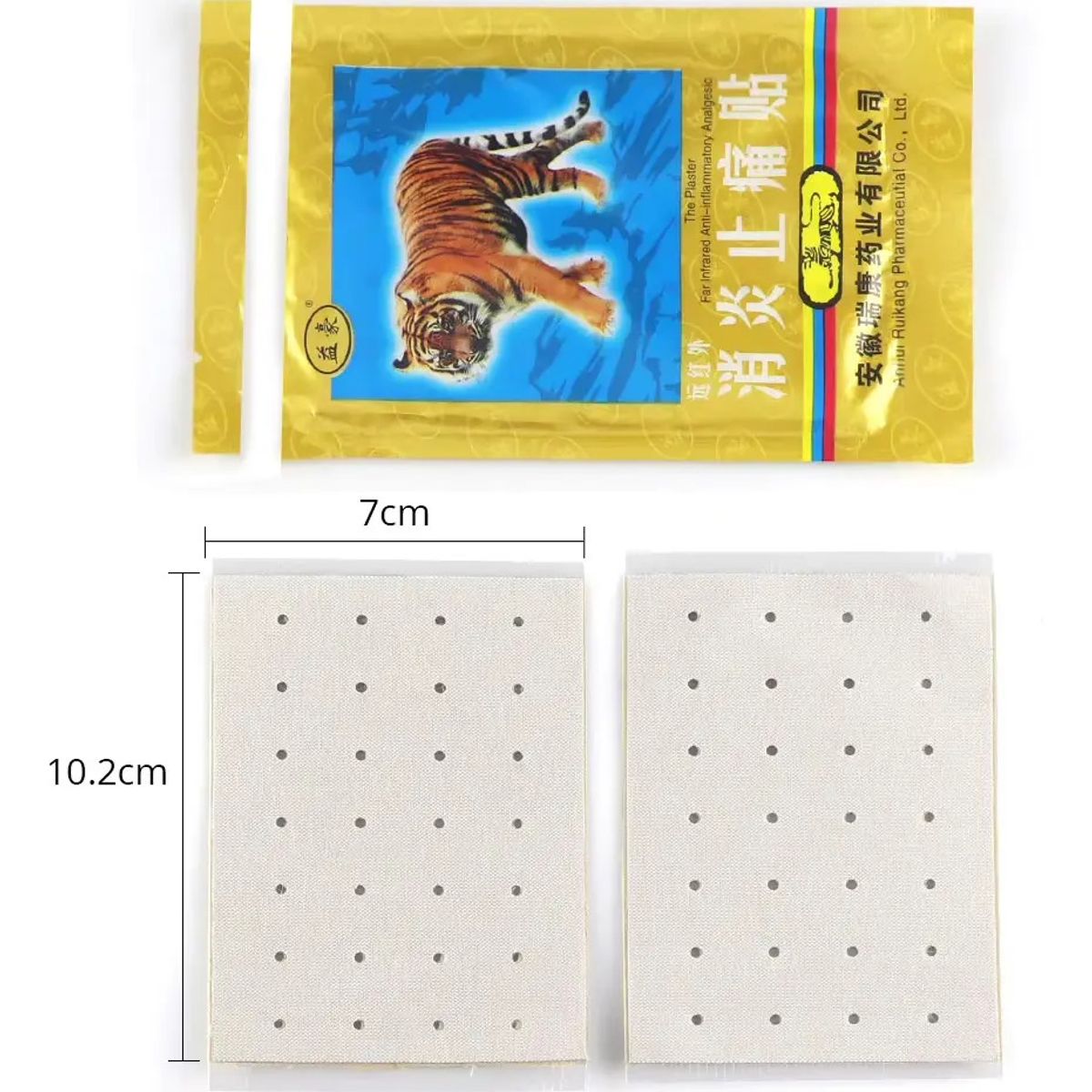 GENERICO - 24 Parches Alivio Artritis Calor Dolores Musculares Lumbares