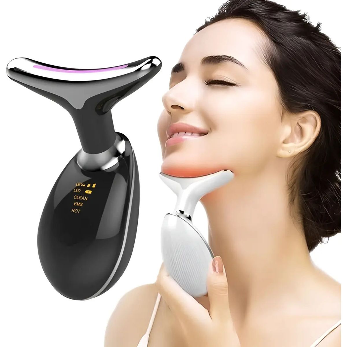 GENERICO - Masajeador Ultrasonido Cavitación Facial Cuello Adelgazante