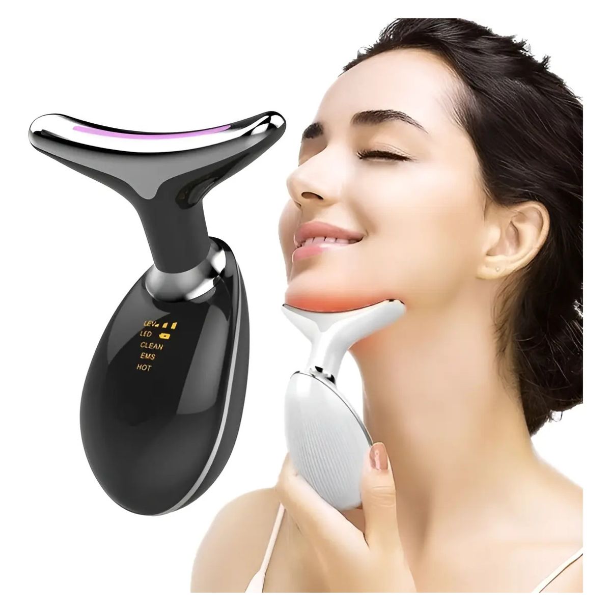 GENERICO - Masajeador Ultrasonido Cavitación Facial Cuello Adelgazante