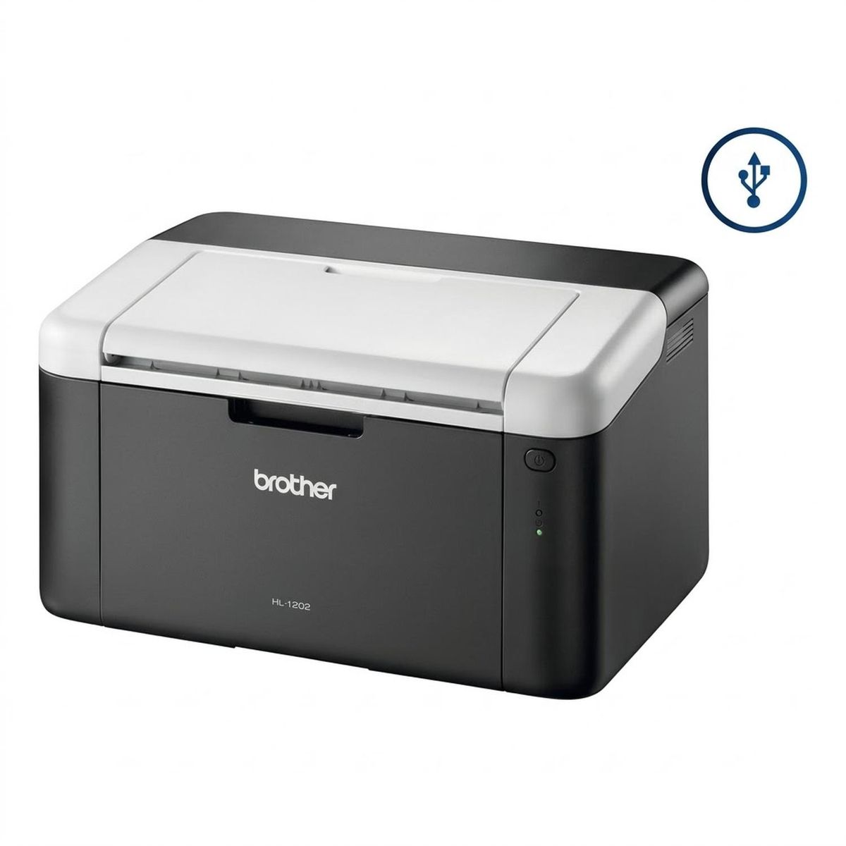 BROTHER - Impresora Brother HL-1202 Láser Monocromática
