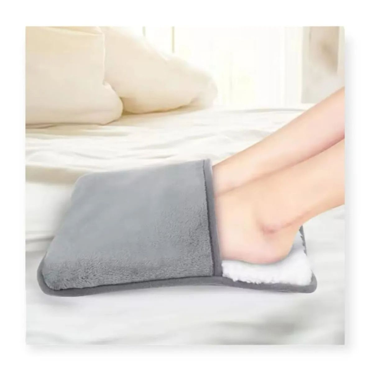 MOVI - Calienta Pies USB de Franela Térmica Portátil Multiuso