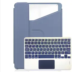 PUREPOWER - Funda giratoria con Teclado táctil para Samsung Tab S10Lite - morado