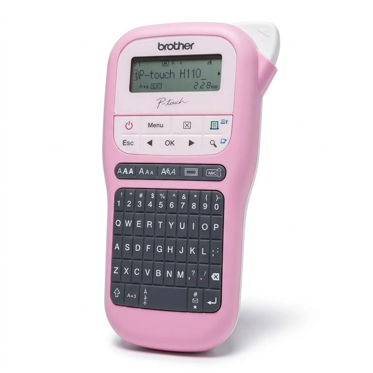 BROTHER - Rotuladora Brother PT-H110PK Rosada