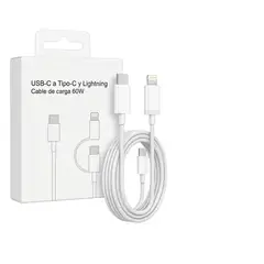 GENERICO - Cable 2 En 1 Ultra Resistente: Carga Rápida 60w Para Todo