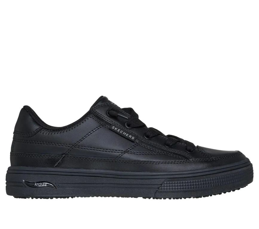 Skechers Zapatilla Mujer Ocupacional Arcade Negro