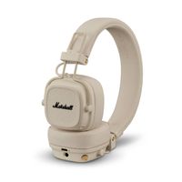 Auriculares inalámbricos Bluetooth Major V On-Ear, color crema Blanco