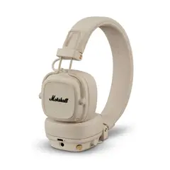 MARSHALL - Auriculares inalámbricos Bluetooth Major V On-Ear, color crema