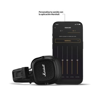 Imagen 2 del producto Auriculares inalámbricos Bluetooth Major V On-Ear, negro Negro
