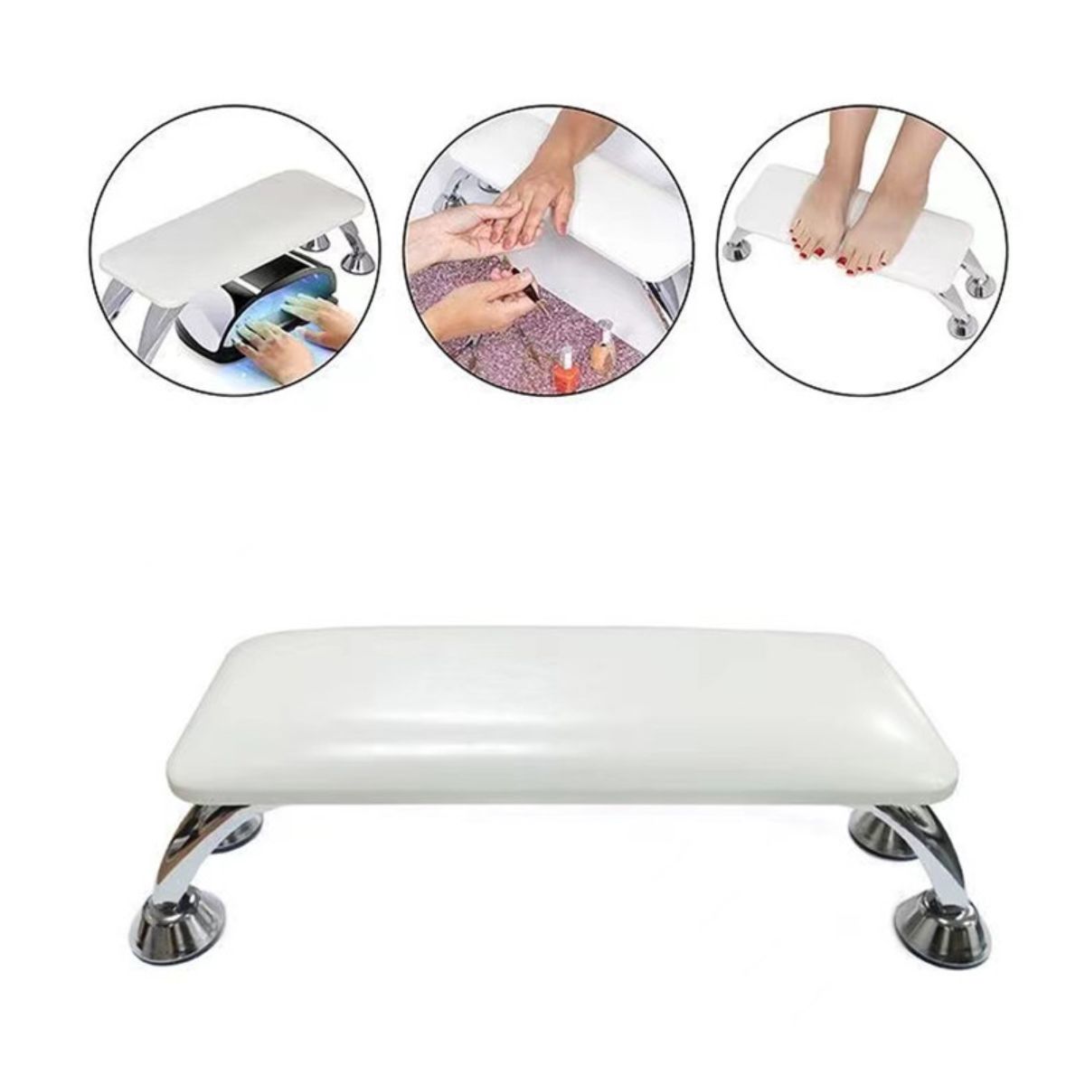 KINDA NICE - Almohada De Manos Manicura Con Soporte Desmontable