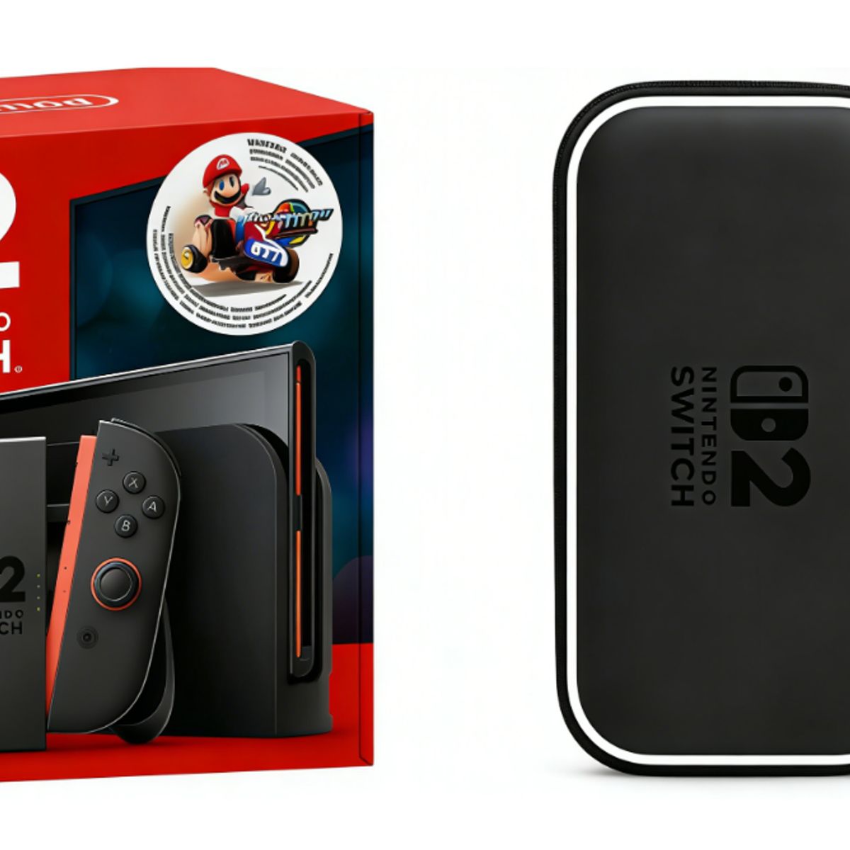 NINTENDO - Nintendo Switch 2 Mario Kart World Bundle+Bolsa portátil