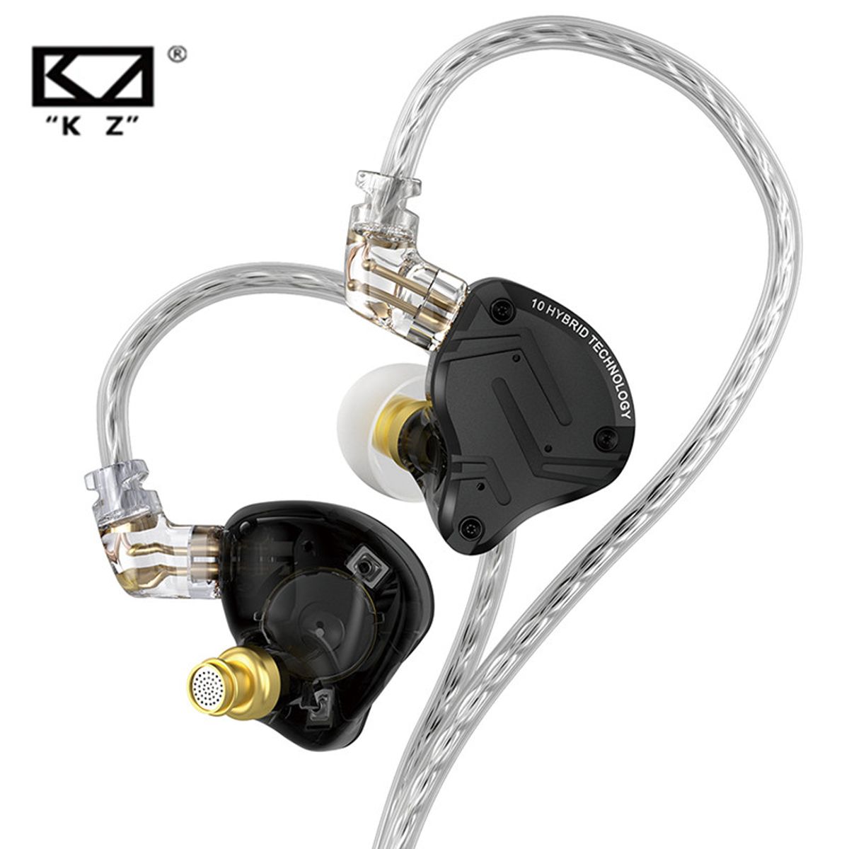 KZ - Audífonos KZ ZS10 PRO X in ear con MIC Negro