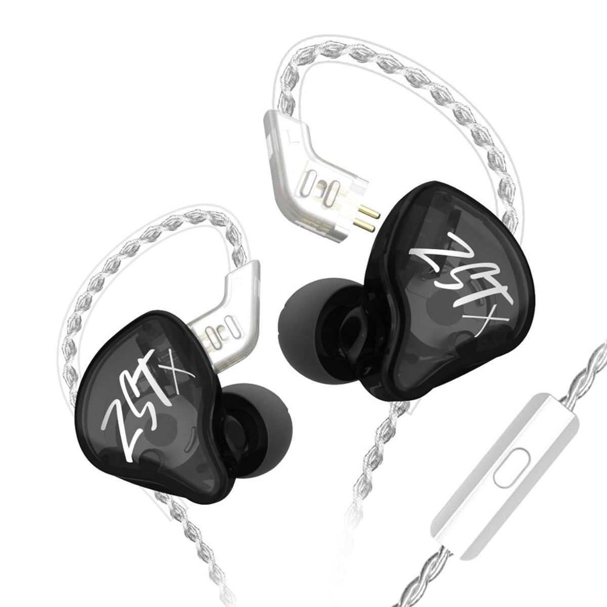 KZ - Audifonos KZ ZST X in ear con MIC