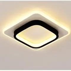 TATEE - Lámpara Led techo moderna Luces de pasillo luz tricolor Ajustable
