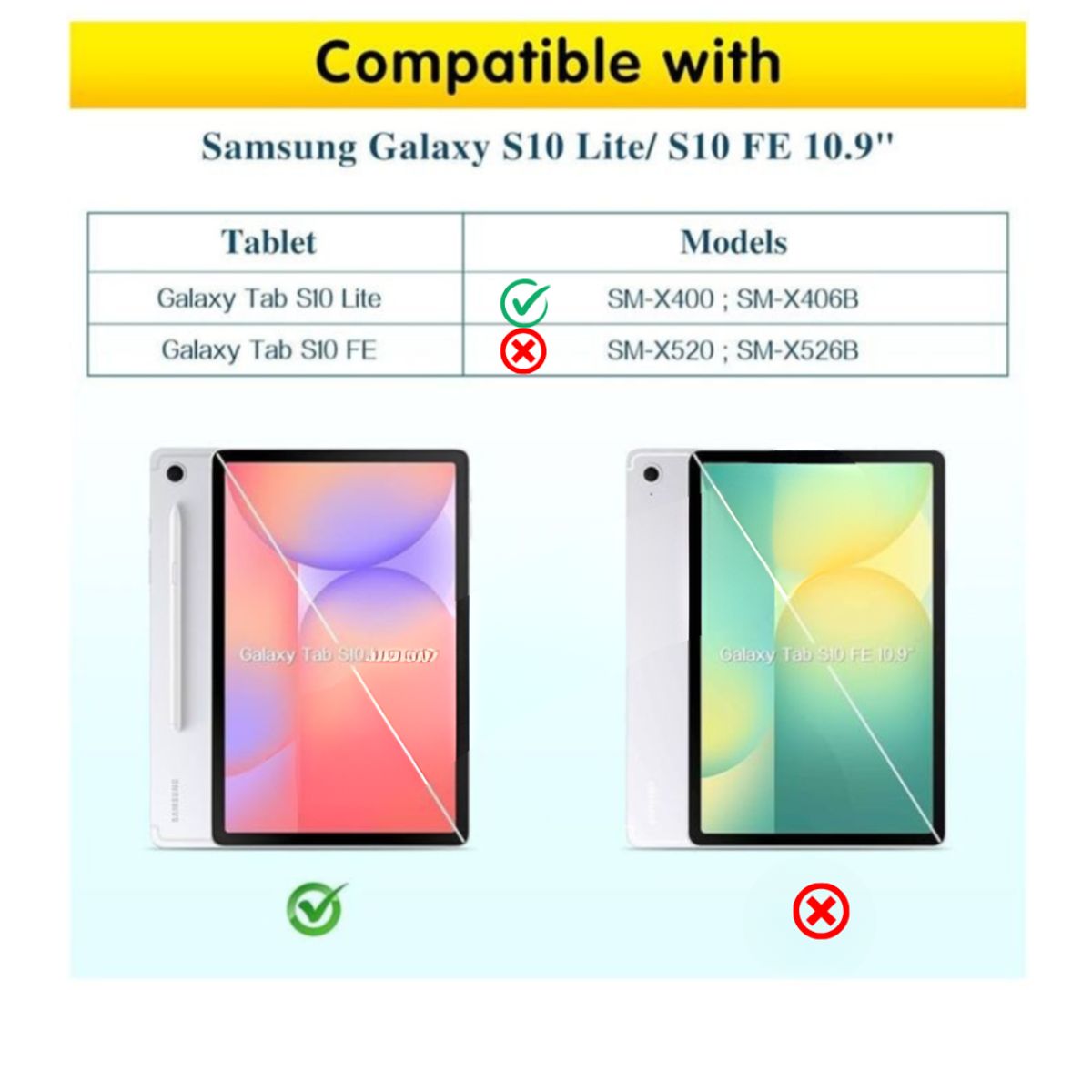 GENERICO - Funda Para Samsung S10 Lite 10.9 + Teclado Touchpad