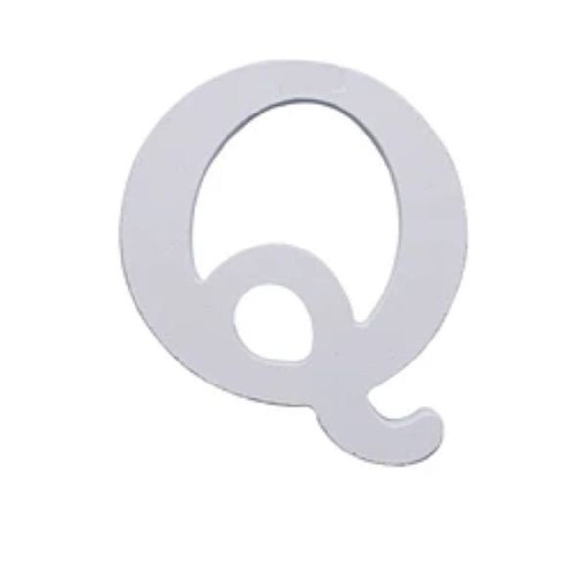 GENERICO - Letra de madera Q 11cm