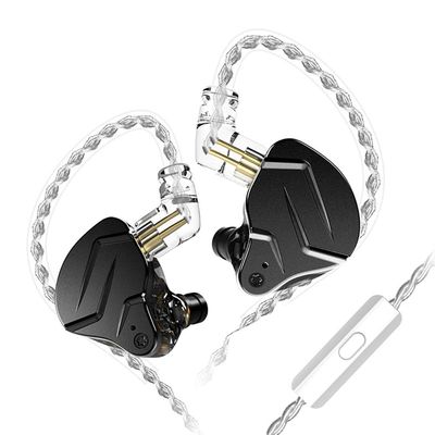 Kz Audífonos Zsn Pro X In Ear Con Mic Negro