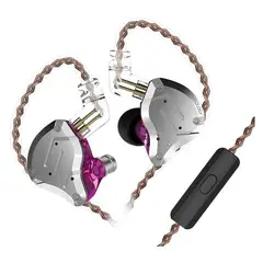 KZ - Audífonos ZS10 Pro - Con MIC Púrpura