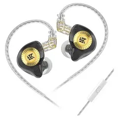 KZ - Audífonos EDX Ultra - Con MIC Negro
