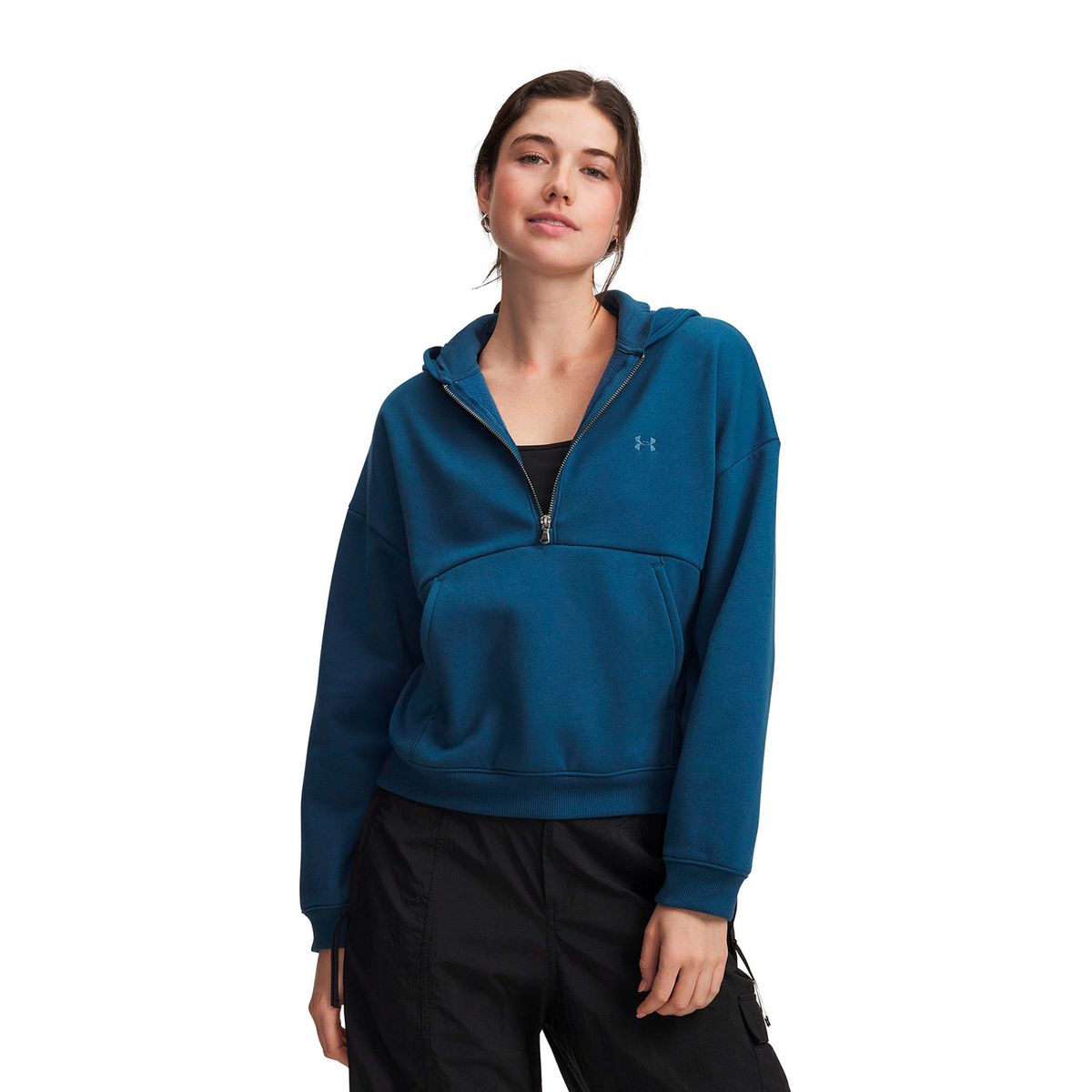 UNDER ARMOUR - Poleron UA Icon Fleece Azul Mujer UNDER ARMOUR