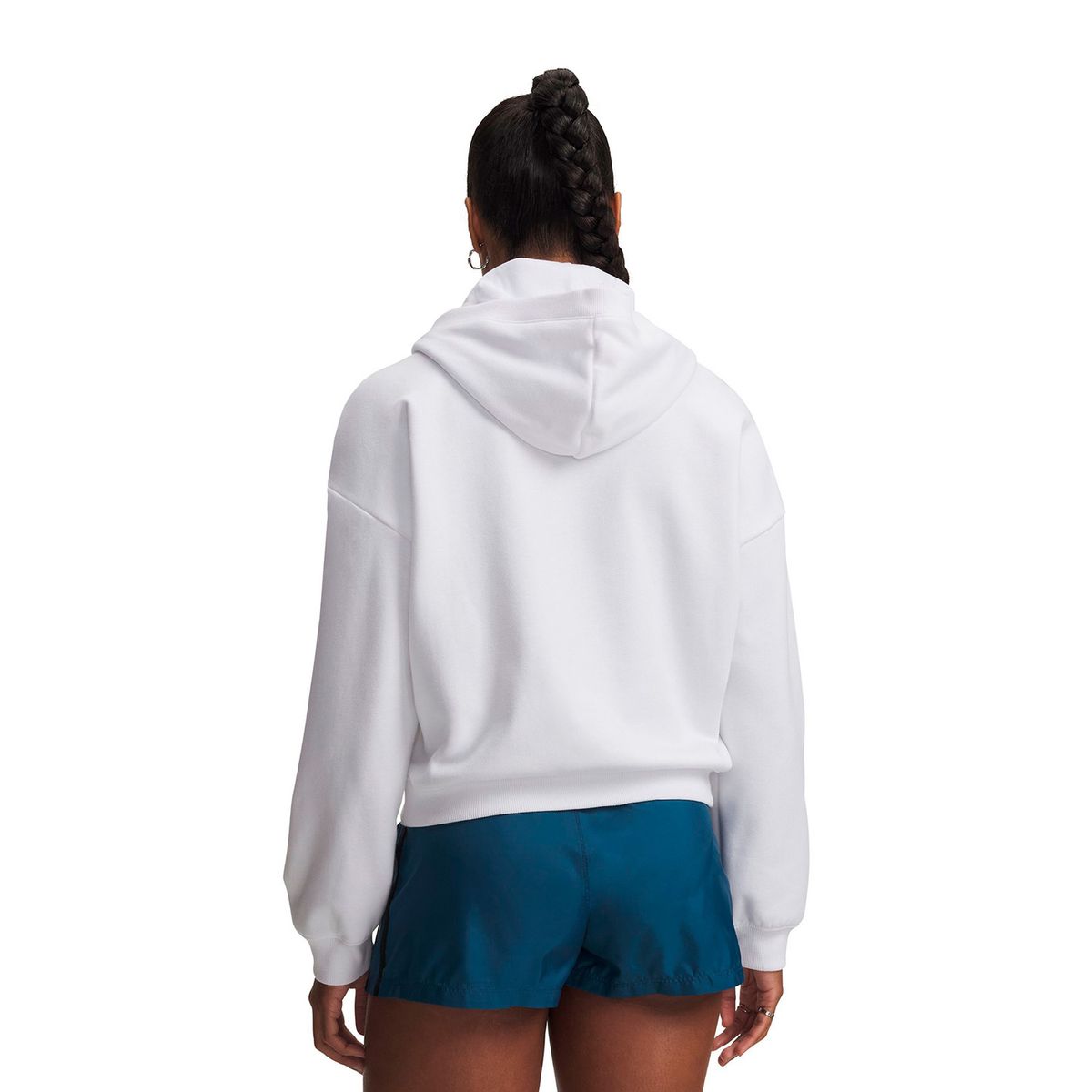 UNDER ARMOUR - Poleron UA Icon Fleece Blanco Mujer UNDER ARMOUR