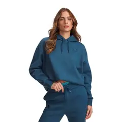 UNDER ARMOUR - Poleron UA Icon Fleece Oversized Azul Mujer